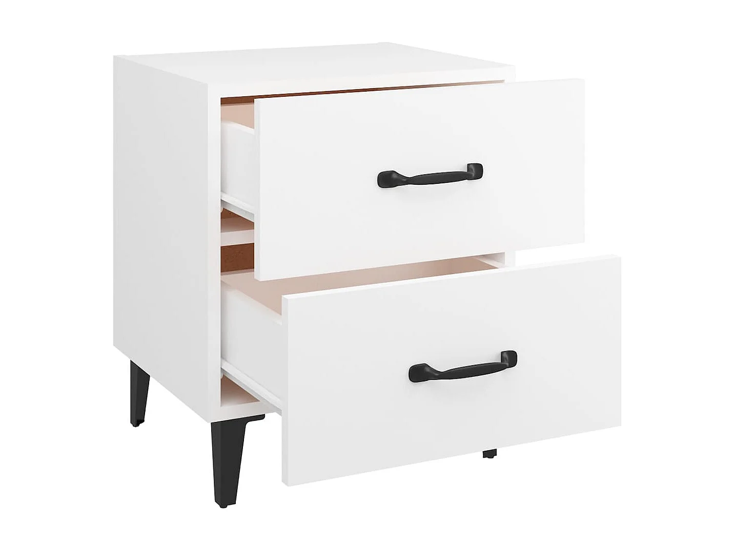 Mesa de cabeceira 40x35x47,5 cm branco