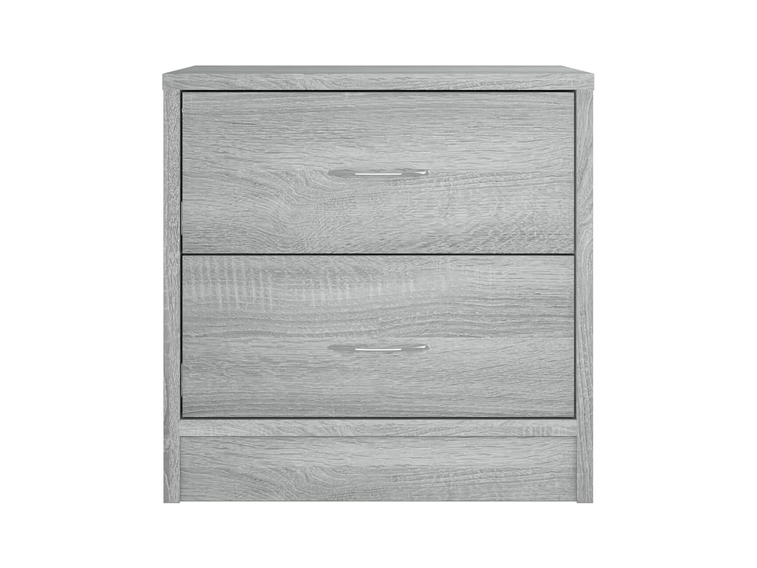 Nachttisch Grau Sonoma 40x30x40 cm Holzwerkstoff