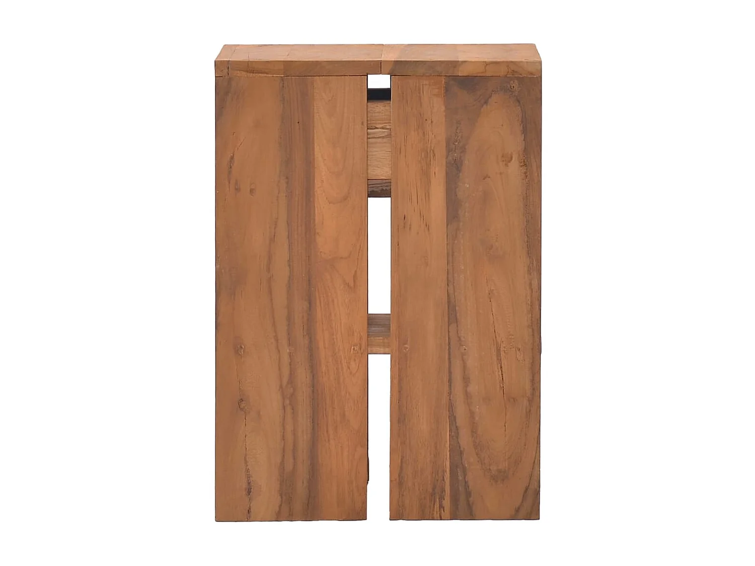 Table de chevet 20x35x50 cm Bois de teck solide