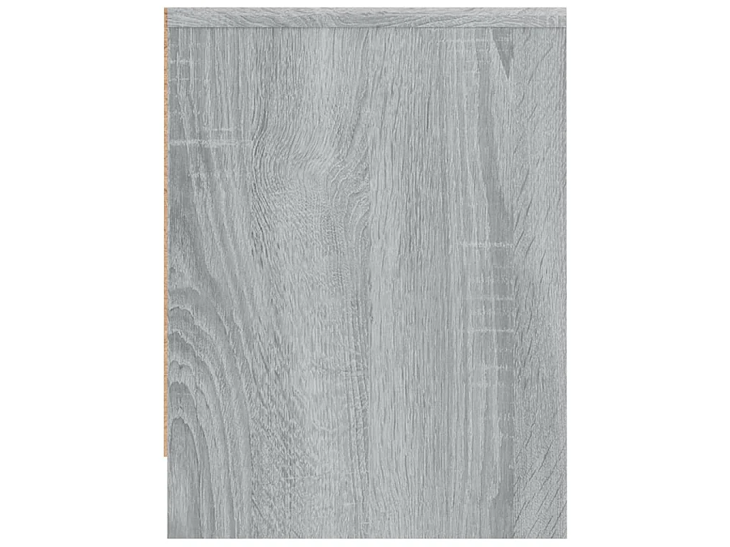 Tables de chevet 2 pcs sonoma gris 40x30x40 cm bois ingénierie