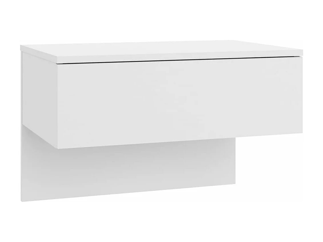 Comodino a Parete Bianco