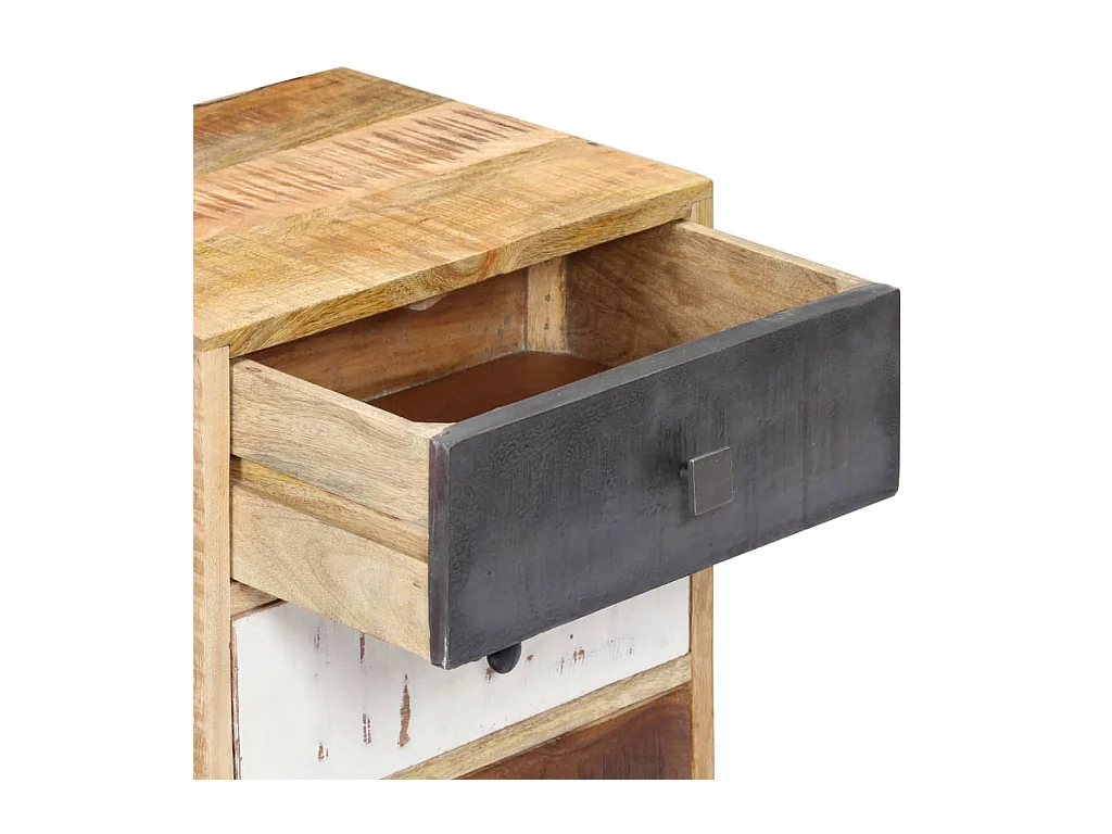 Table de chevet 40 x 30 x 60 cm Bois de manguier massif