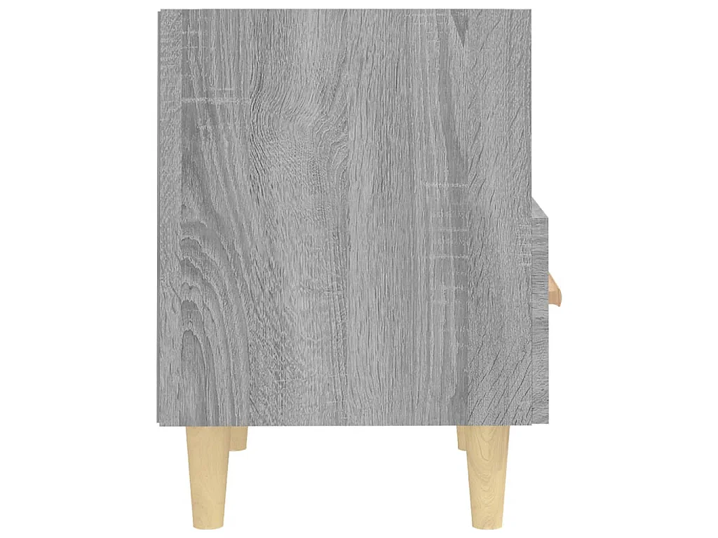 Tables de chevet 2 pcs Sonoma gris 40x35x47 cm