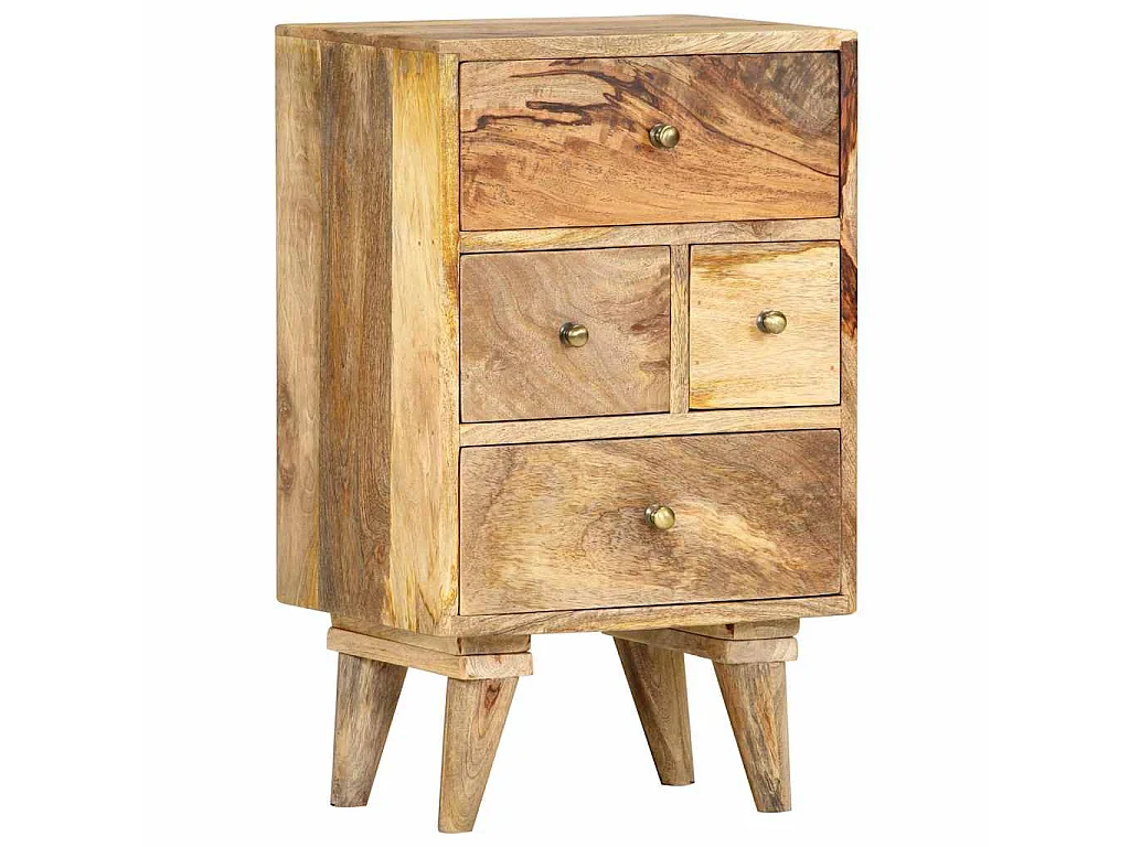 Nachttisch 36x30x60 cm Mango Massivholz