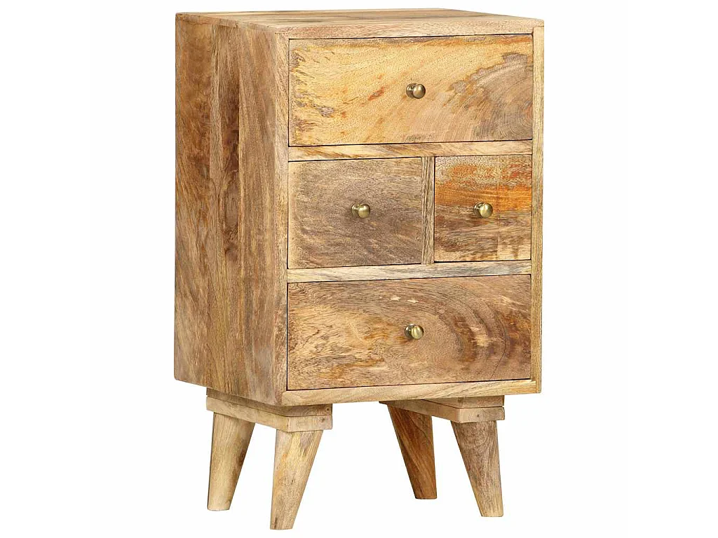 Nachttisch 36x30x60 cm Mango Massivholz