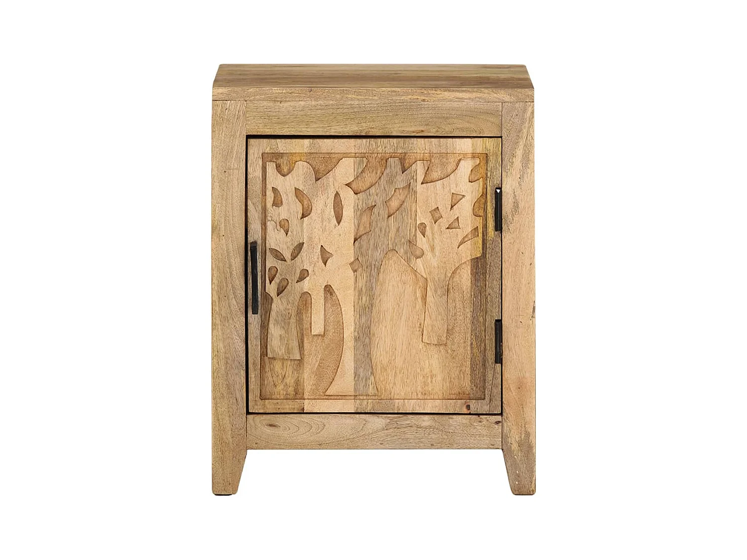 Table de chevet 40x30x50 cm Bois de manguier massif