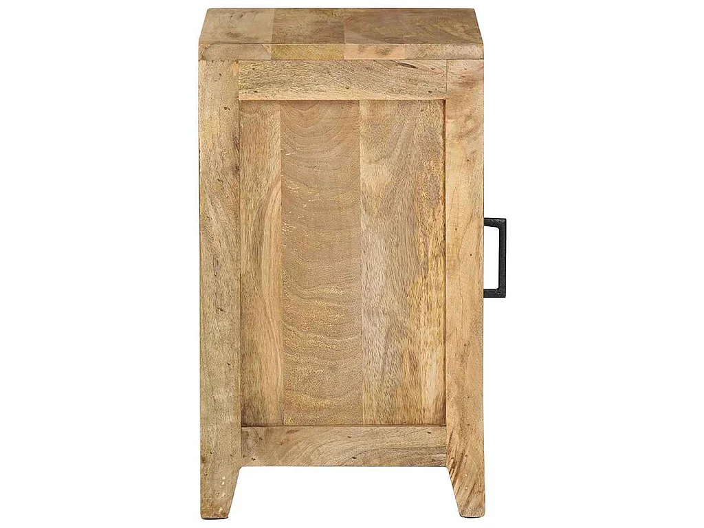 Table de chevet 40x30x50 cm Bois de manguier massif