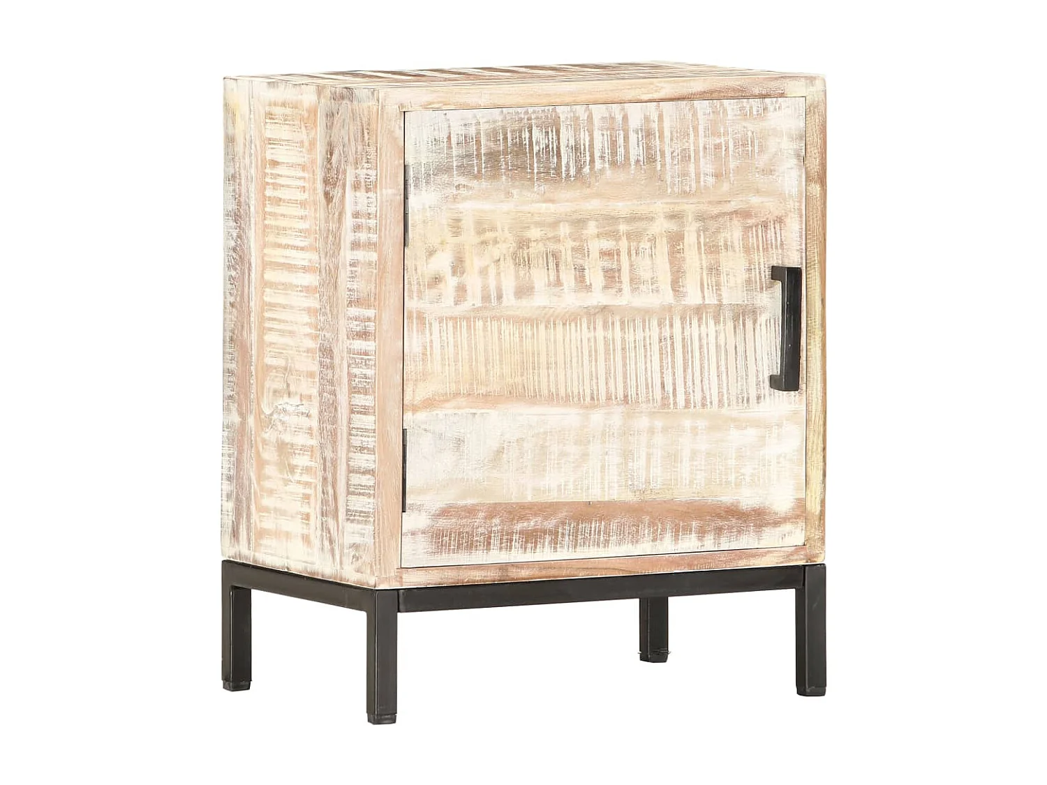 Table de chevet 40 x 30 x 50 cm Bois d'acacia massif