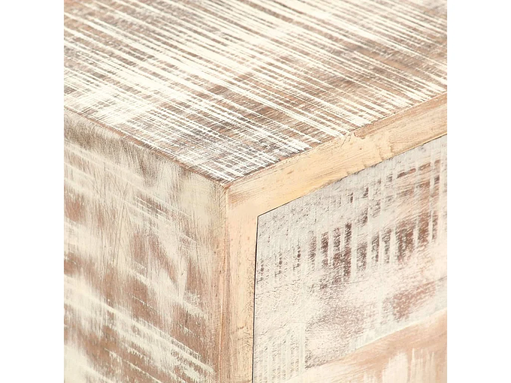 Table de chevet 40 x 30 x 50 cm Bois d'acacia massif