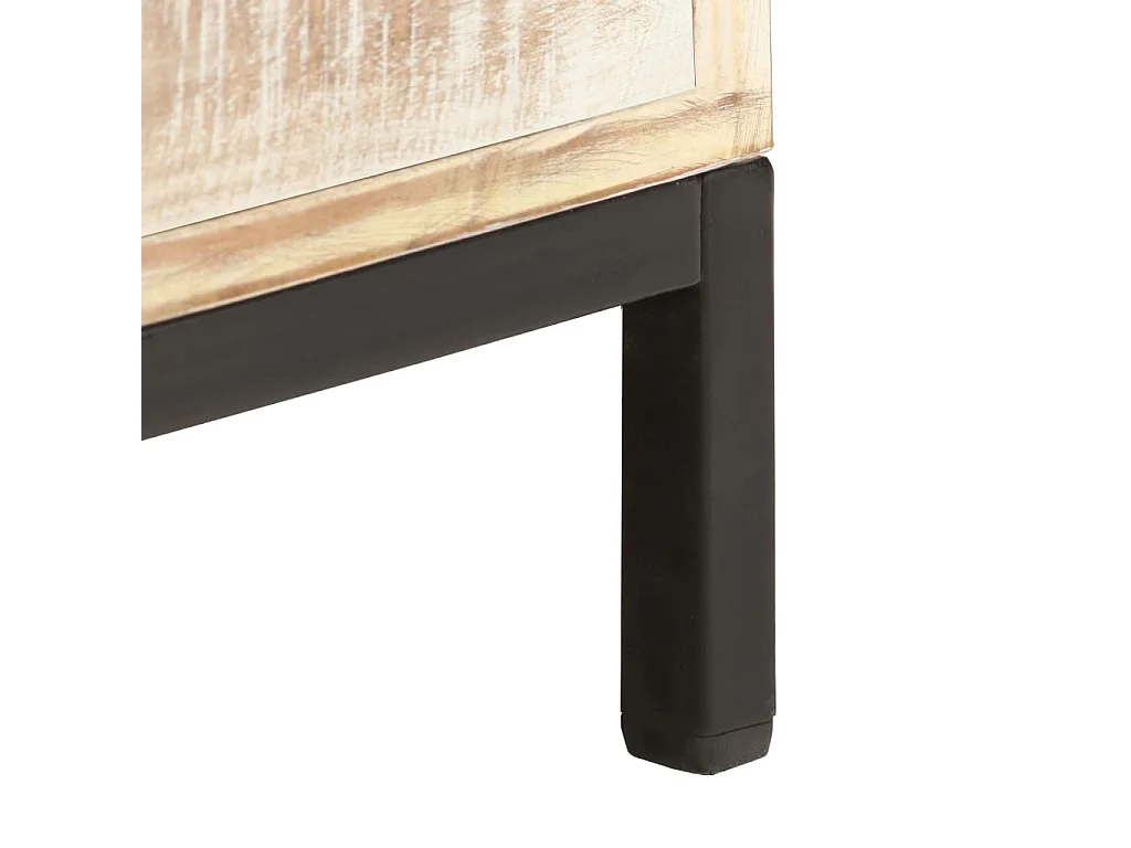 Table de chevet 40 x 30 x 50 cm Bois d'acacia massif