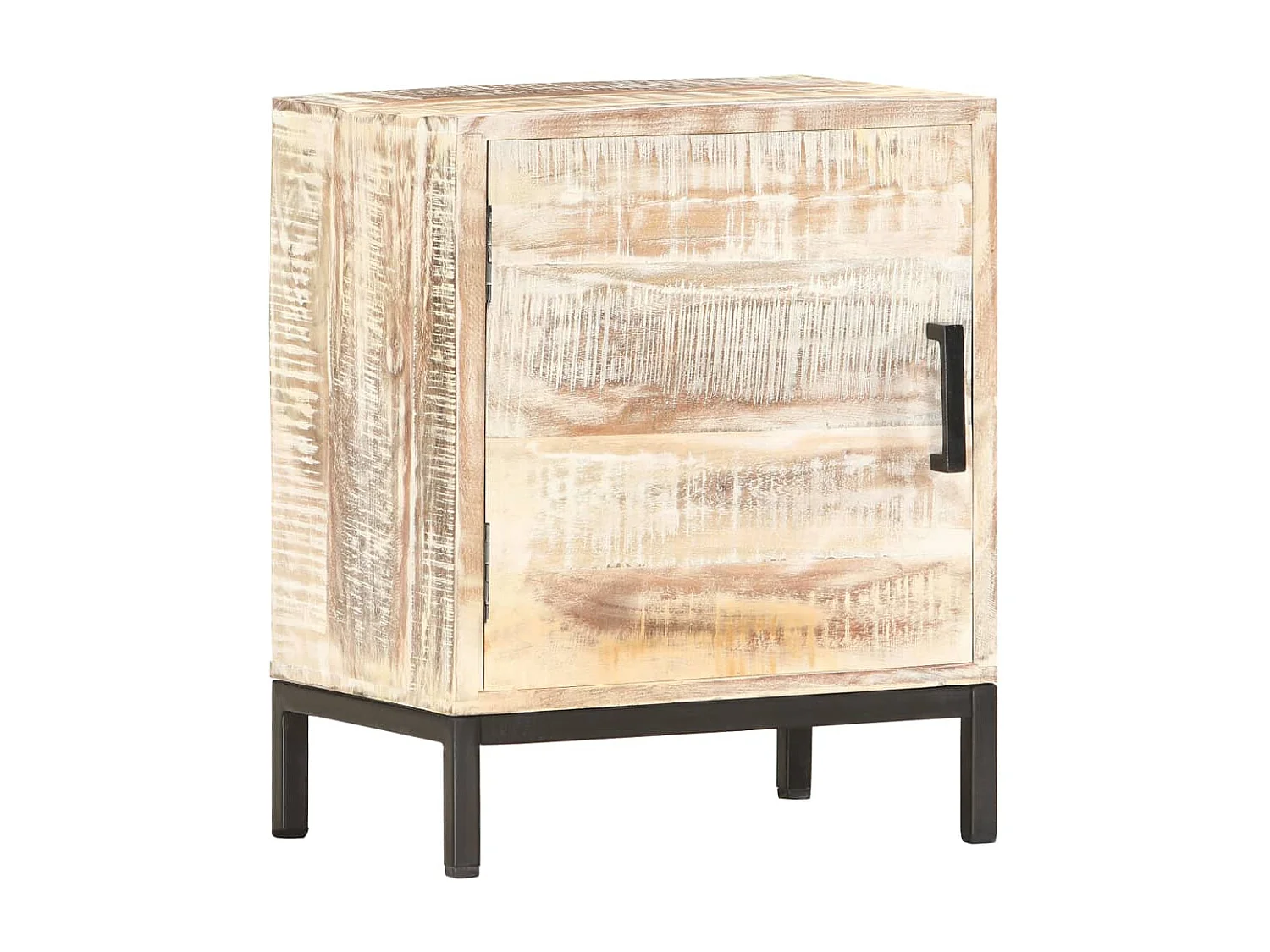 Table de chevet 40 x 30 x 50 cm Bois d'acacia massif