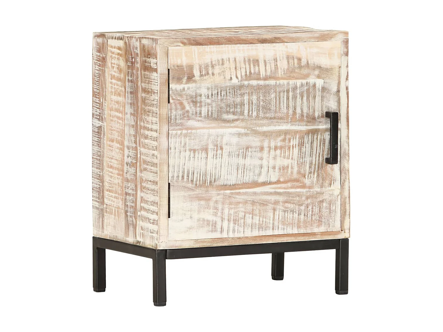 Table de chevet 40 x 30 x 50 cm Bois d'acacia massif