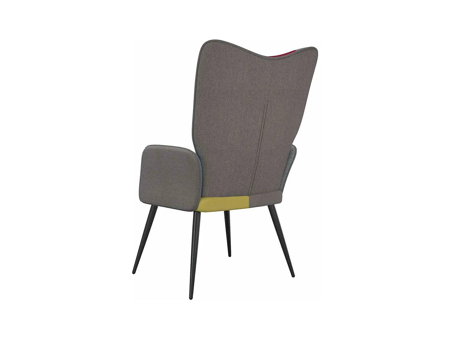 Relaxstoel patchwork stof