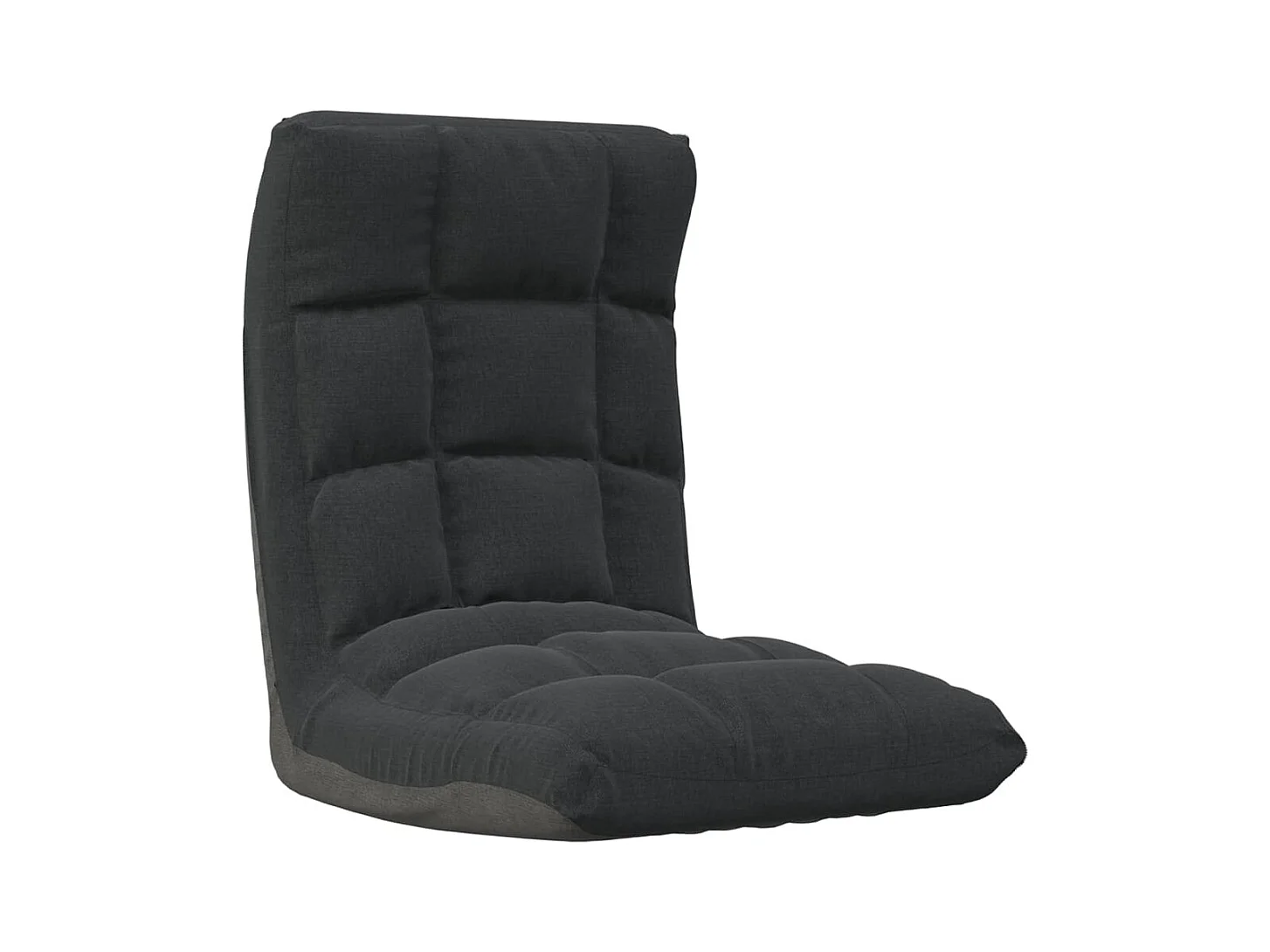 Bodenstuhl Faltbar Schwarz Stoff