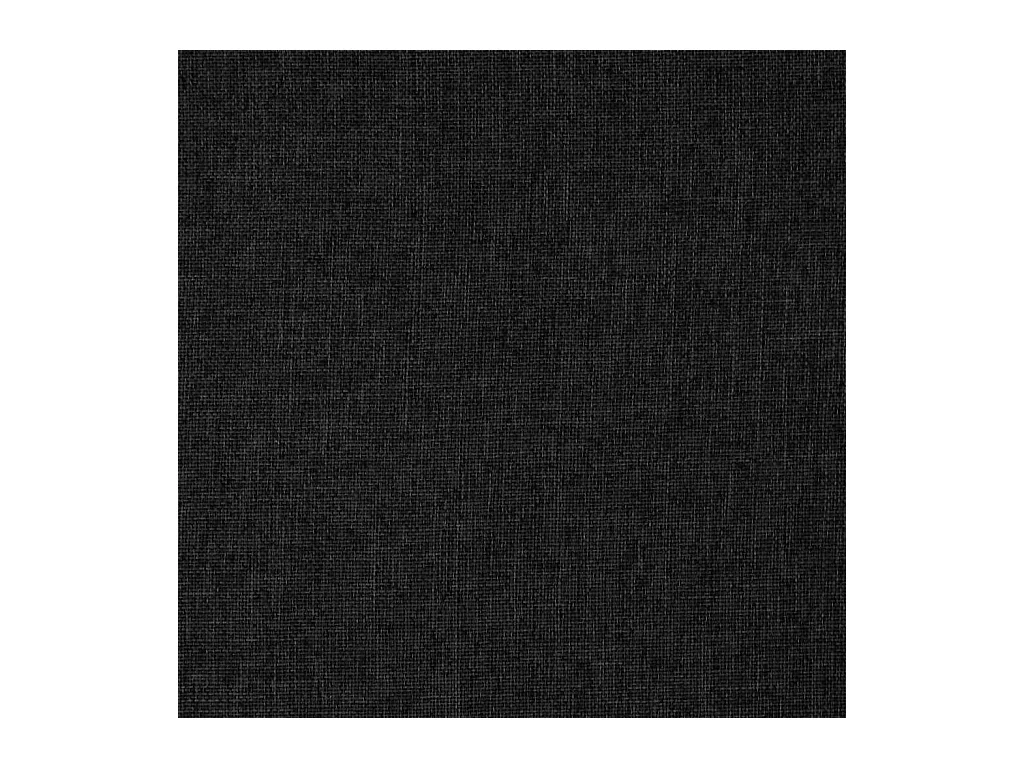 Vloerstoel draaibaar stof zwart