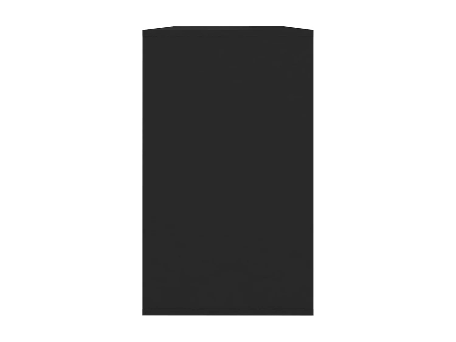 Dressoir 120x41x75 cm bewerkt hout zwart