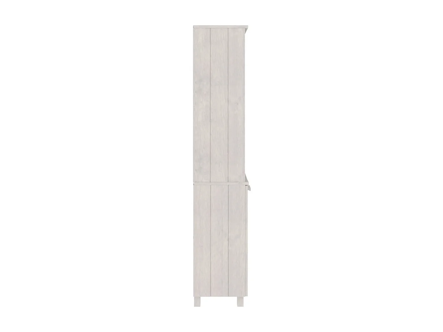 Highboard HAMAR Massivholz Kiefer Weiß