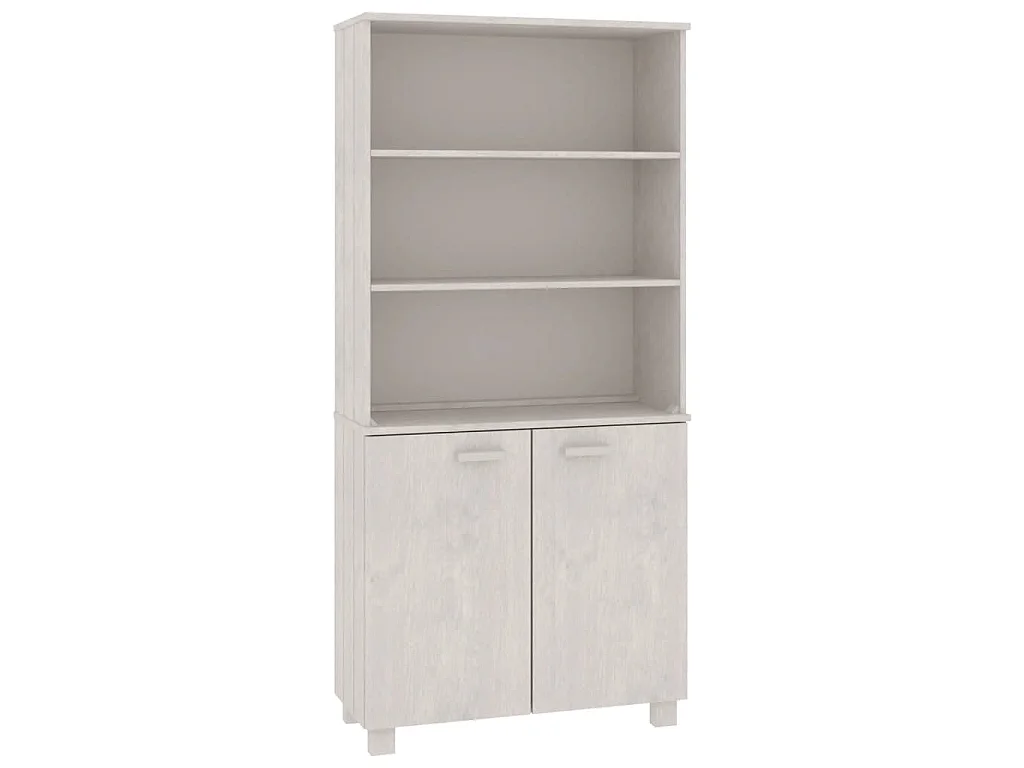 Buffet HAMAR Bois massif de pin Blanc