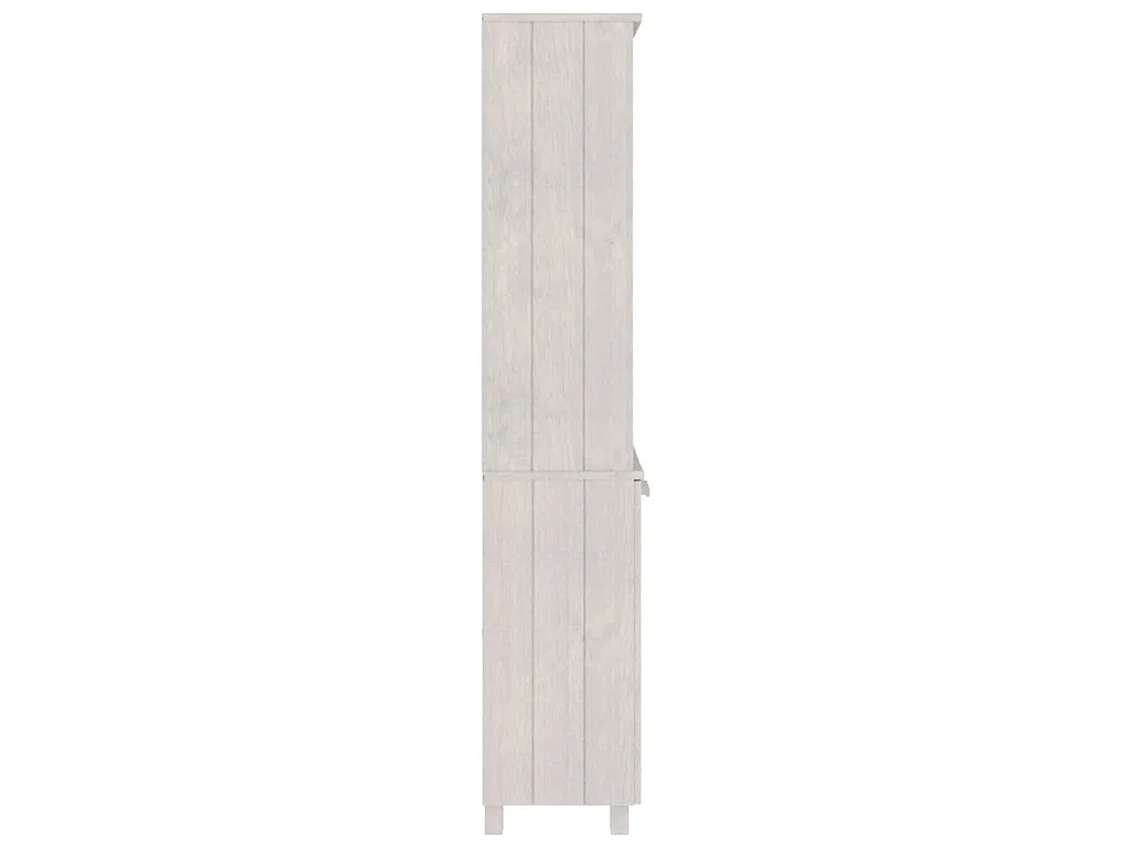 Buffet HAMAR Bois massif de pin Blanc