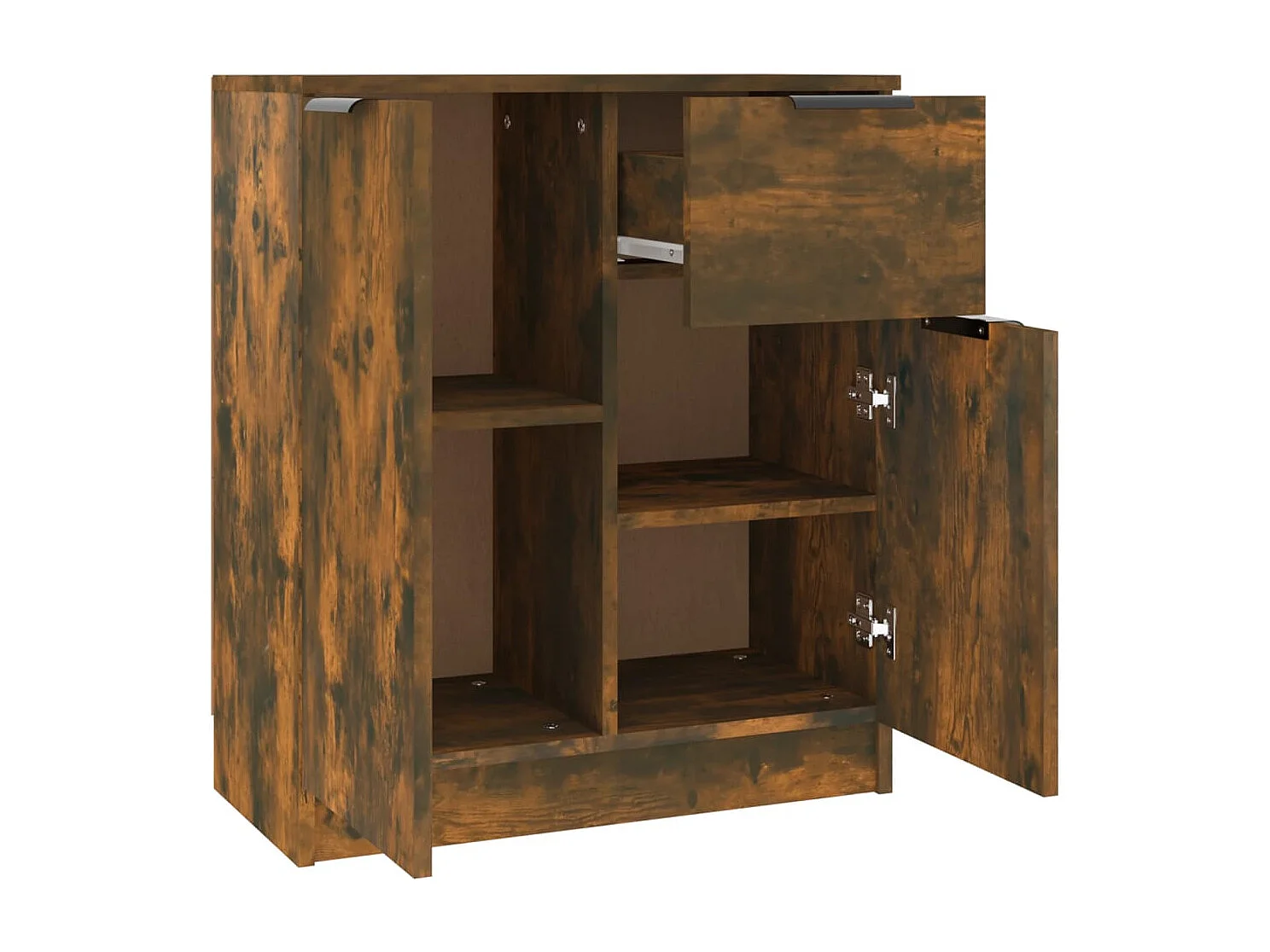 Buffet Chêne fumé 60x30x70 cm Bois d'ingénierie