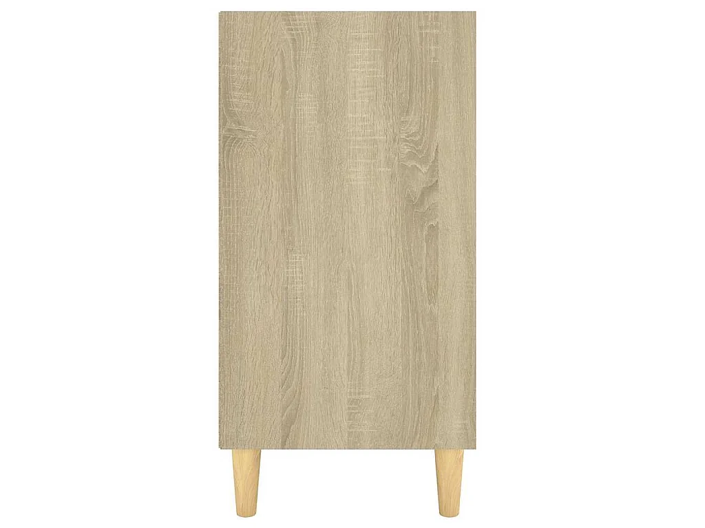Aparador de madera contrachapada roble Sonoma 103,5x35x70 cm