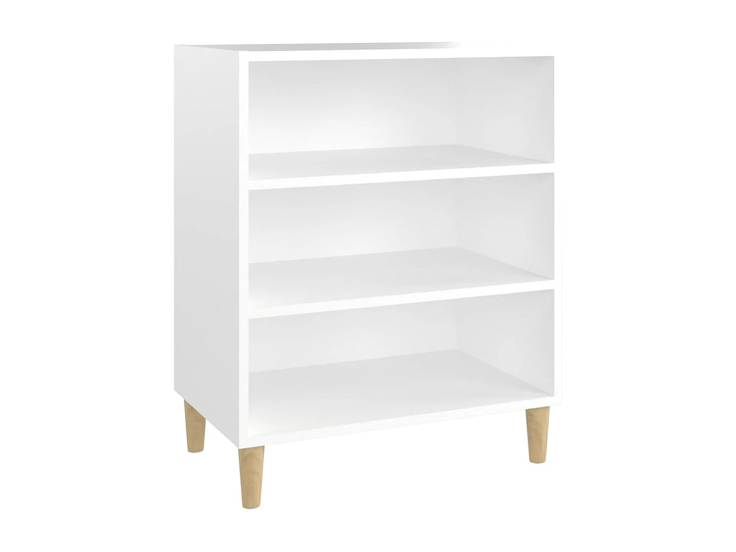 Buffet blanc 57x35x70 cm bois d’ingénierie