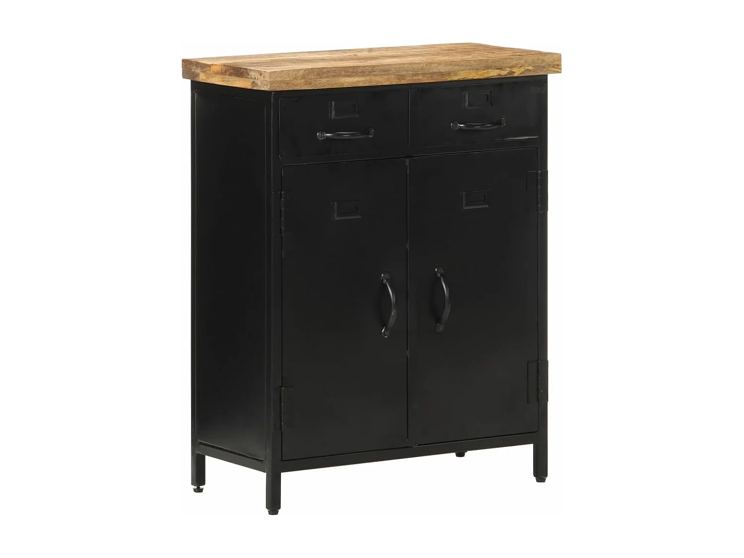 Buffet 60x30x76 cm Bois de manguier brut