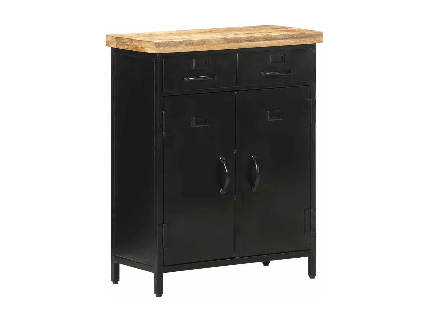 Buffet 60x30x76 cm Bois de manguier brut