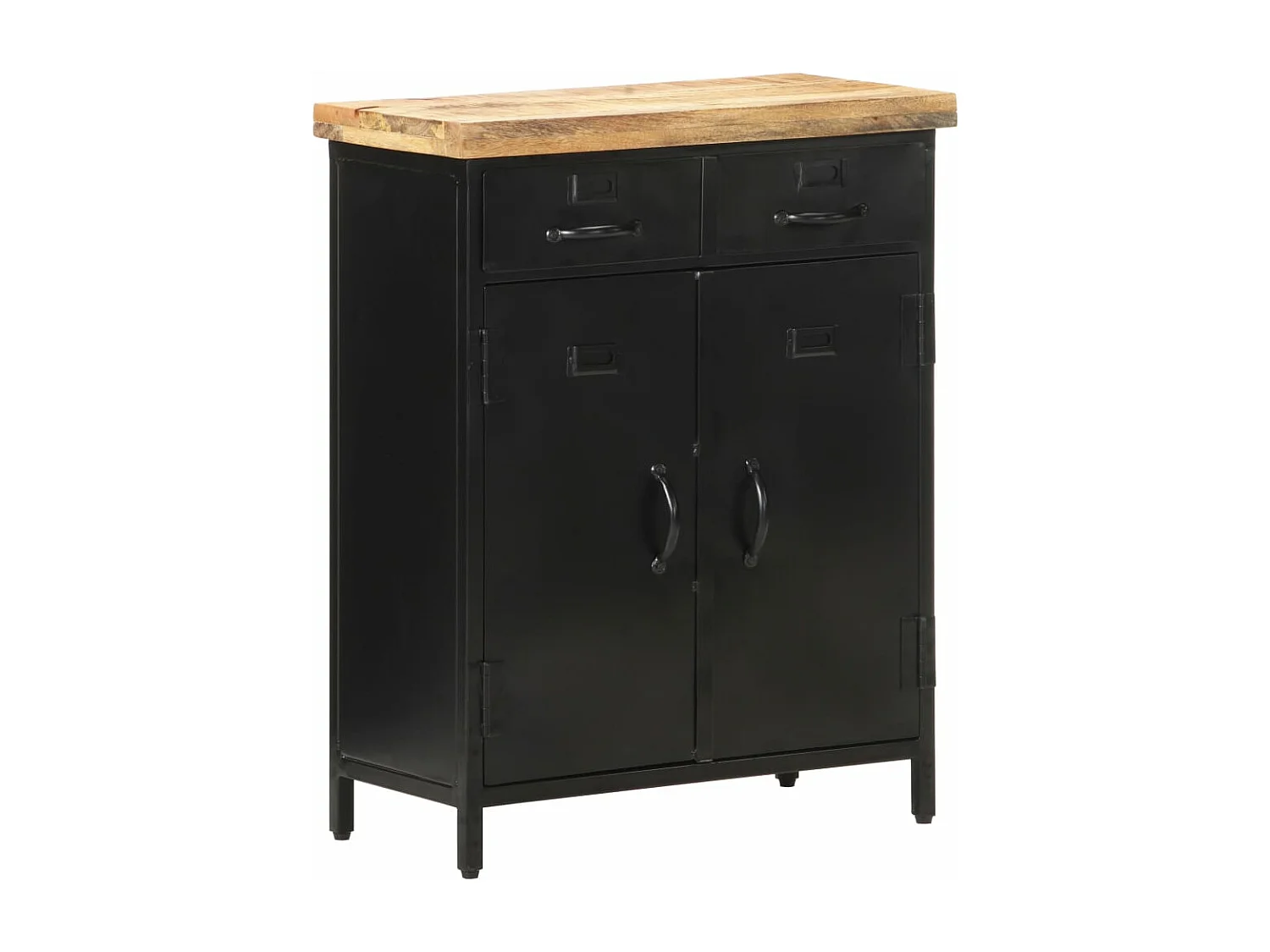 Buffet 60x30x76 cm Bois de manguier brut