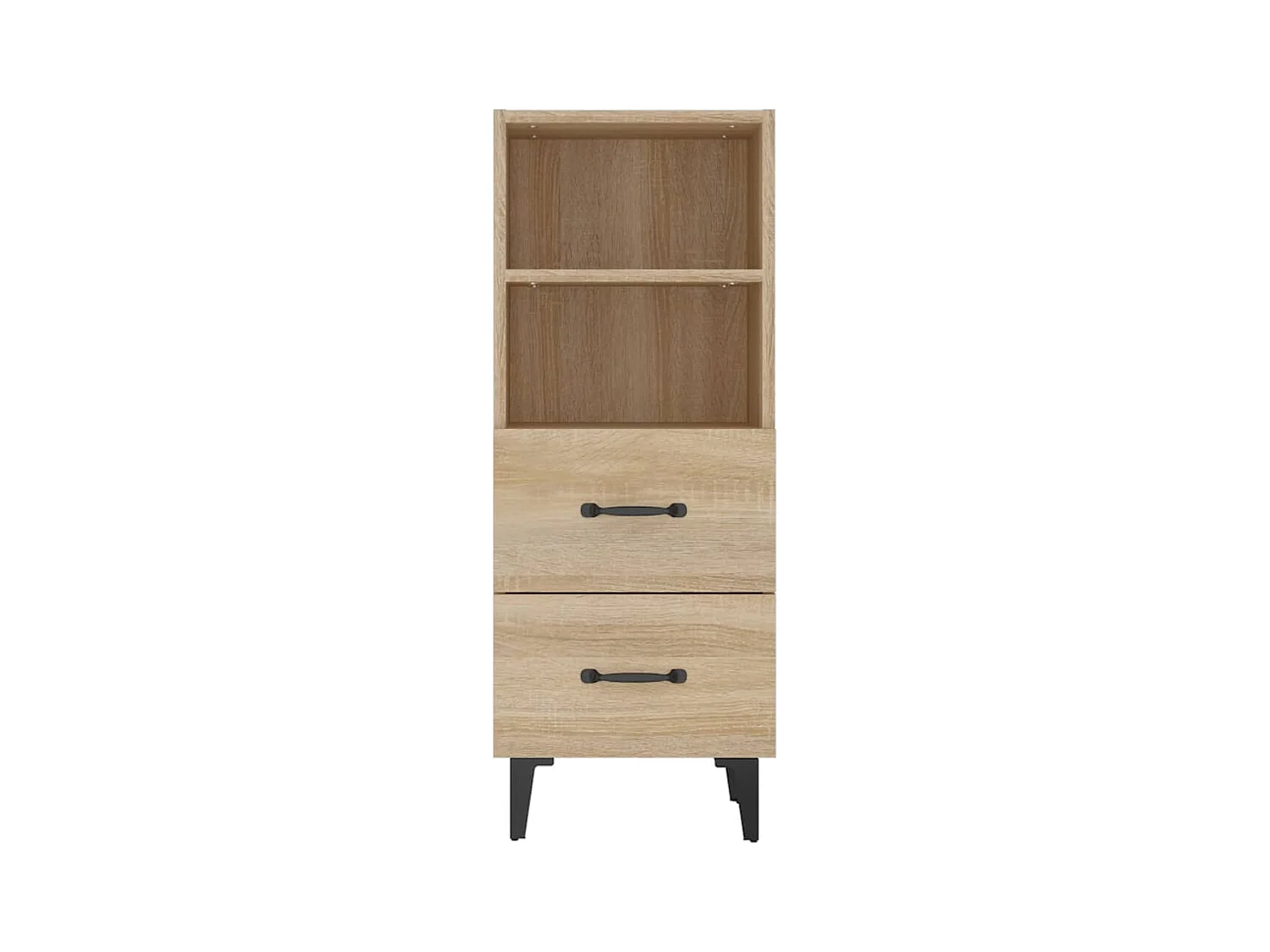 Buffet Chêne sonoma 34,5x34x90 cm Bois d'ingénierie
