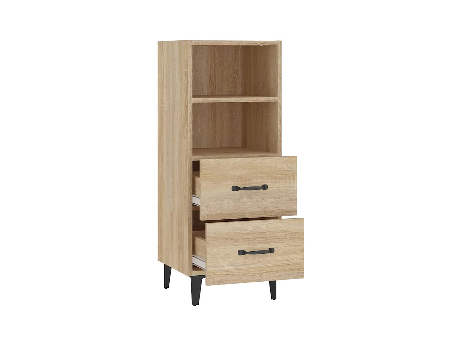 Buffet Chêne sonoma 34,5x34x90 cm Bois d'ingénierie