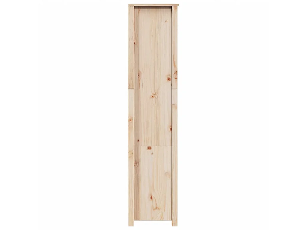 Buffet haut 80x35x154 cm Bois massif de pin