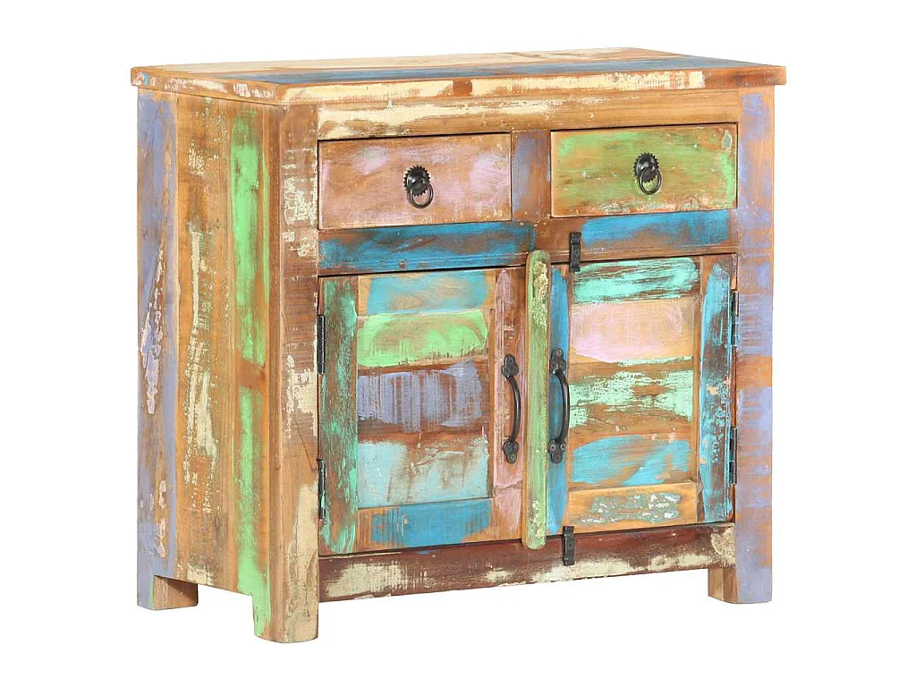 Buffet 70x35x65 cm Bois de récupération massif