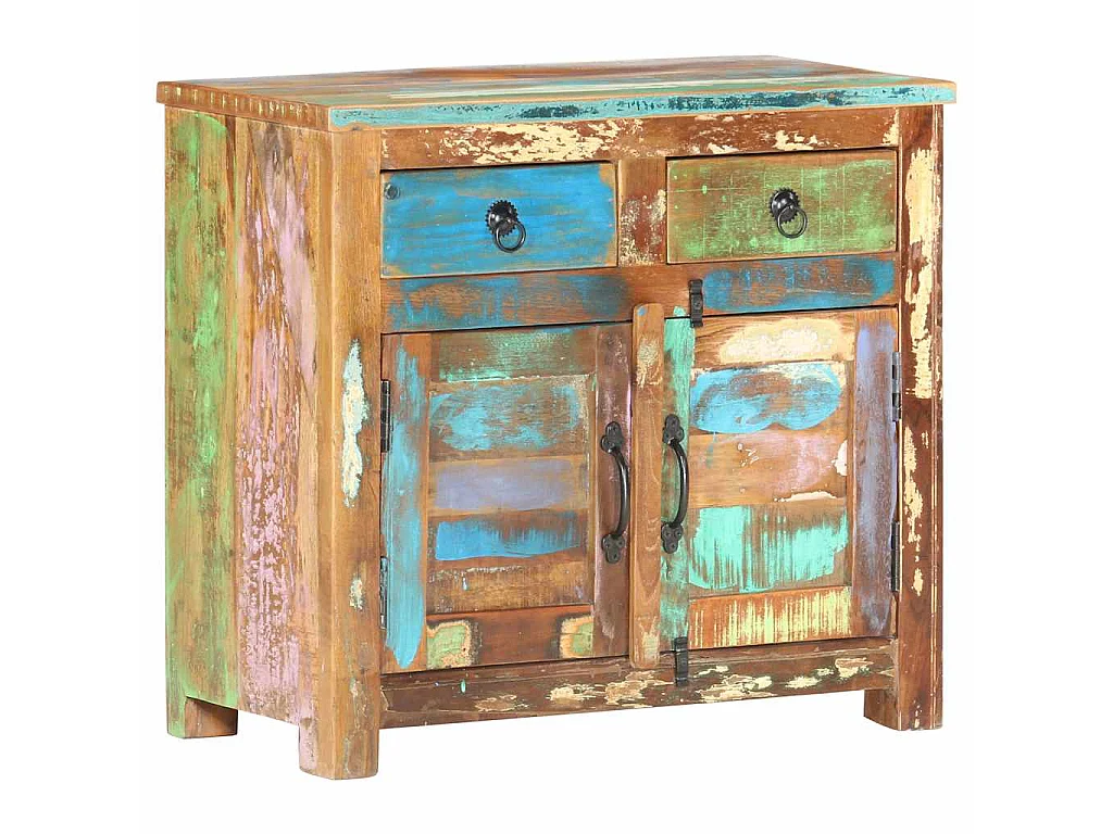 Buffet 70x35x65 cm Bois de récupération massif
