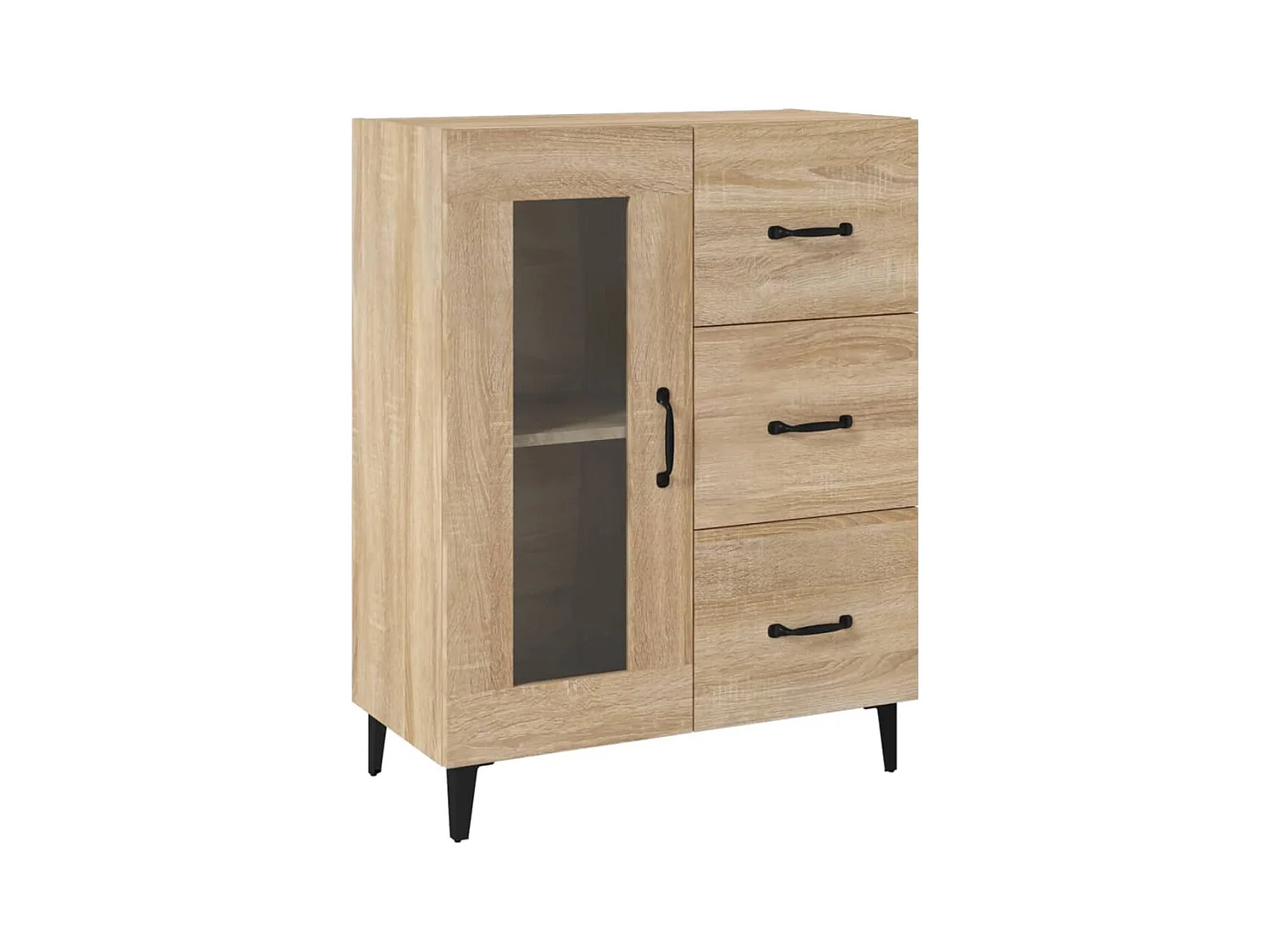 Aparador 69,5x34x90 cm derivados de madeira carvalho sonoma