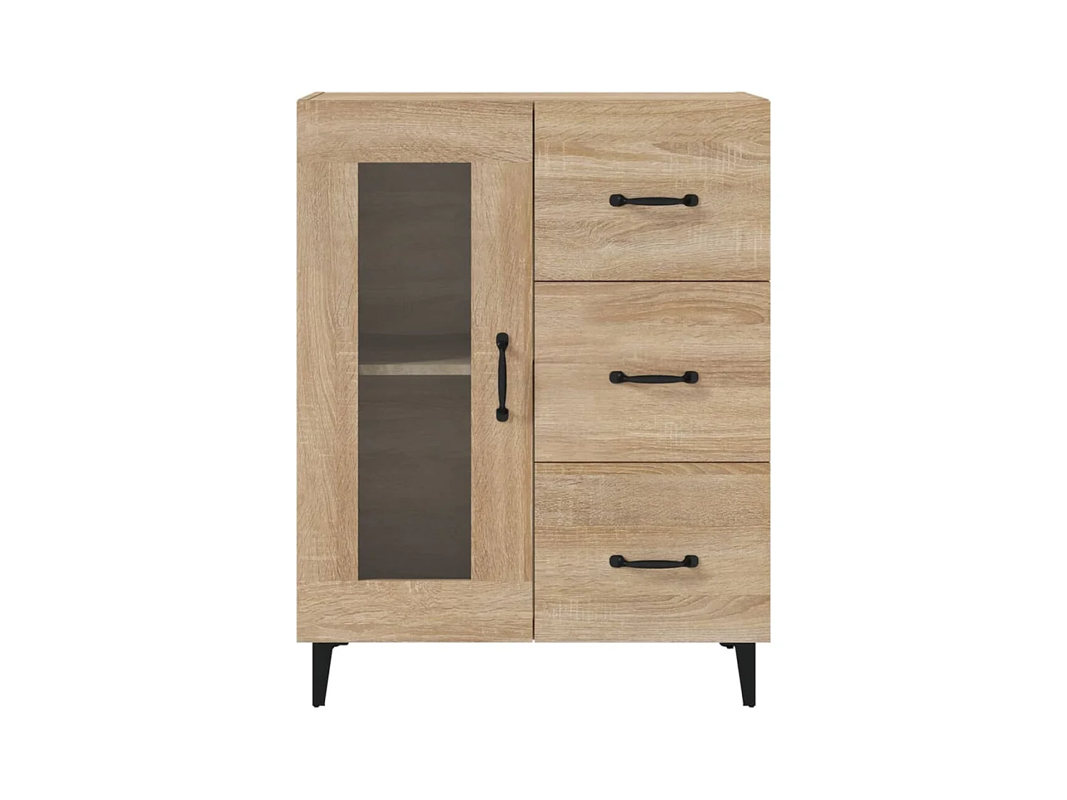 Aparador 69,5x34x90 cm derivados de madeira carvalho sonoma