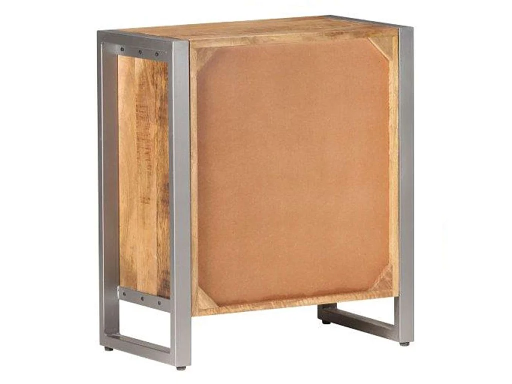 Buffet 60x35x70 cm Bois de manguier brut