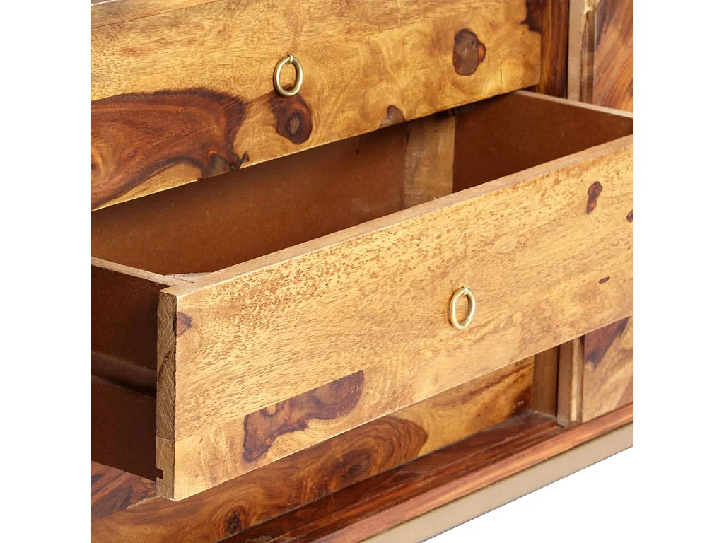 Buffet 118x30x60 cm Bois massif de Sesham