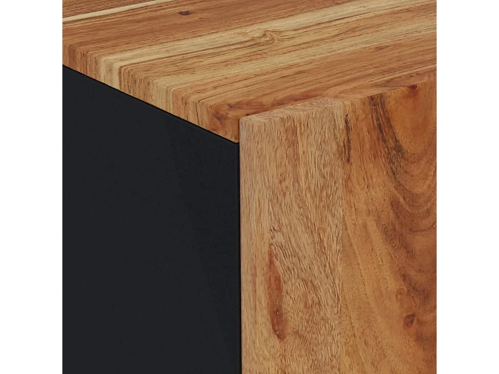 Buffets 3 pcs Bois d'acacia solide