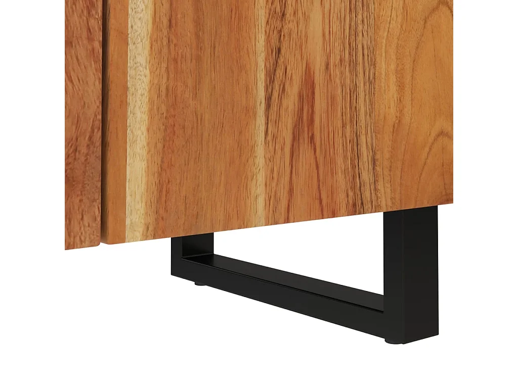 Buffets 3 pcs Bois d'acacia solide