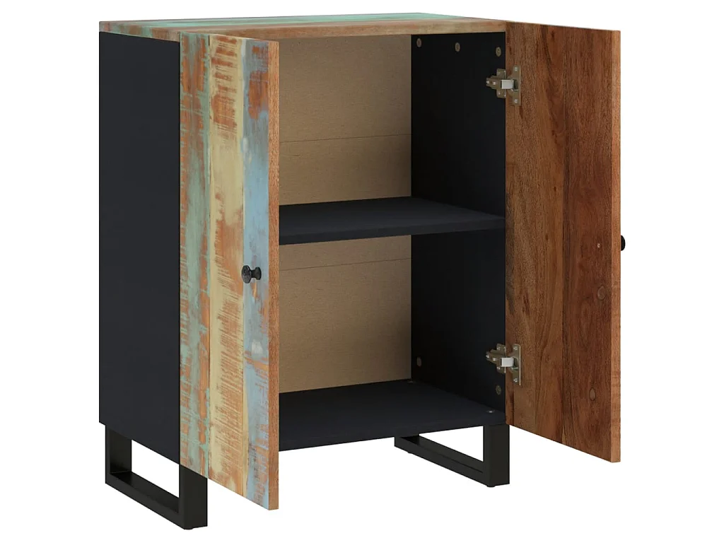 Dressoir 60x33x75 cm massief gerecycled hout