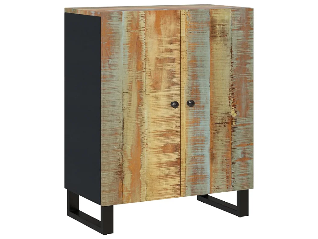 Dressoir 60x33x75 cm massief gerecycled hout