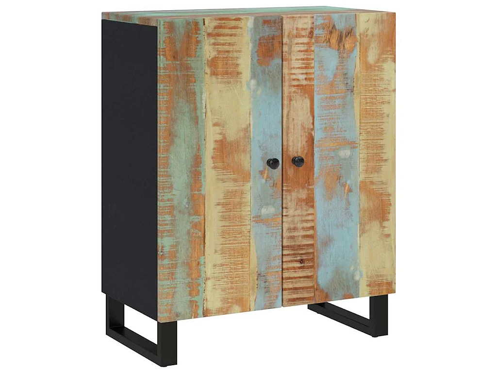 Sideboard 60x33x75 cm Altholz Massiv