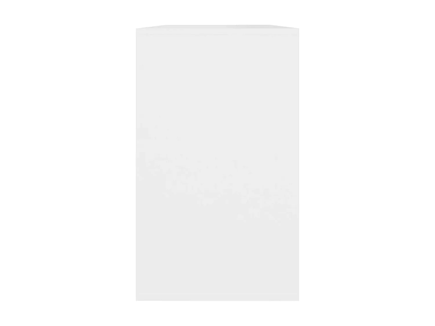 Buffet blanc 120x41x75 cm bois d'ingénierie