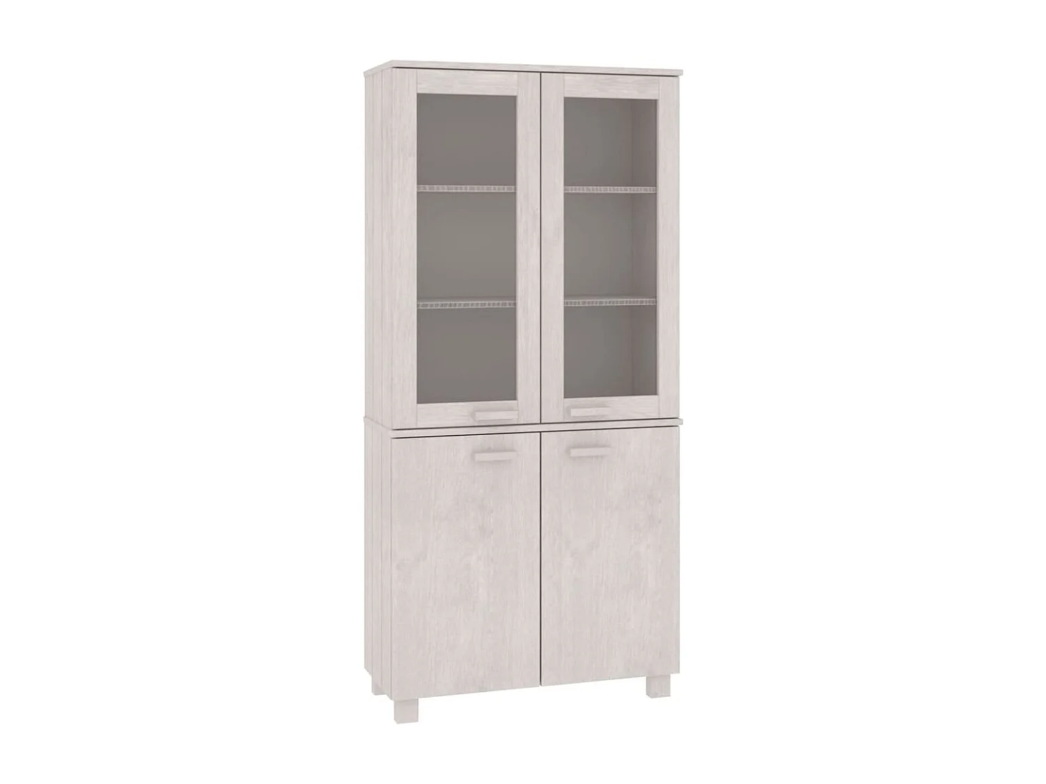 Buffet HAMAR Bois massif de pin Blanc
