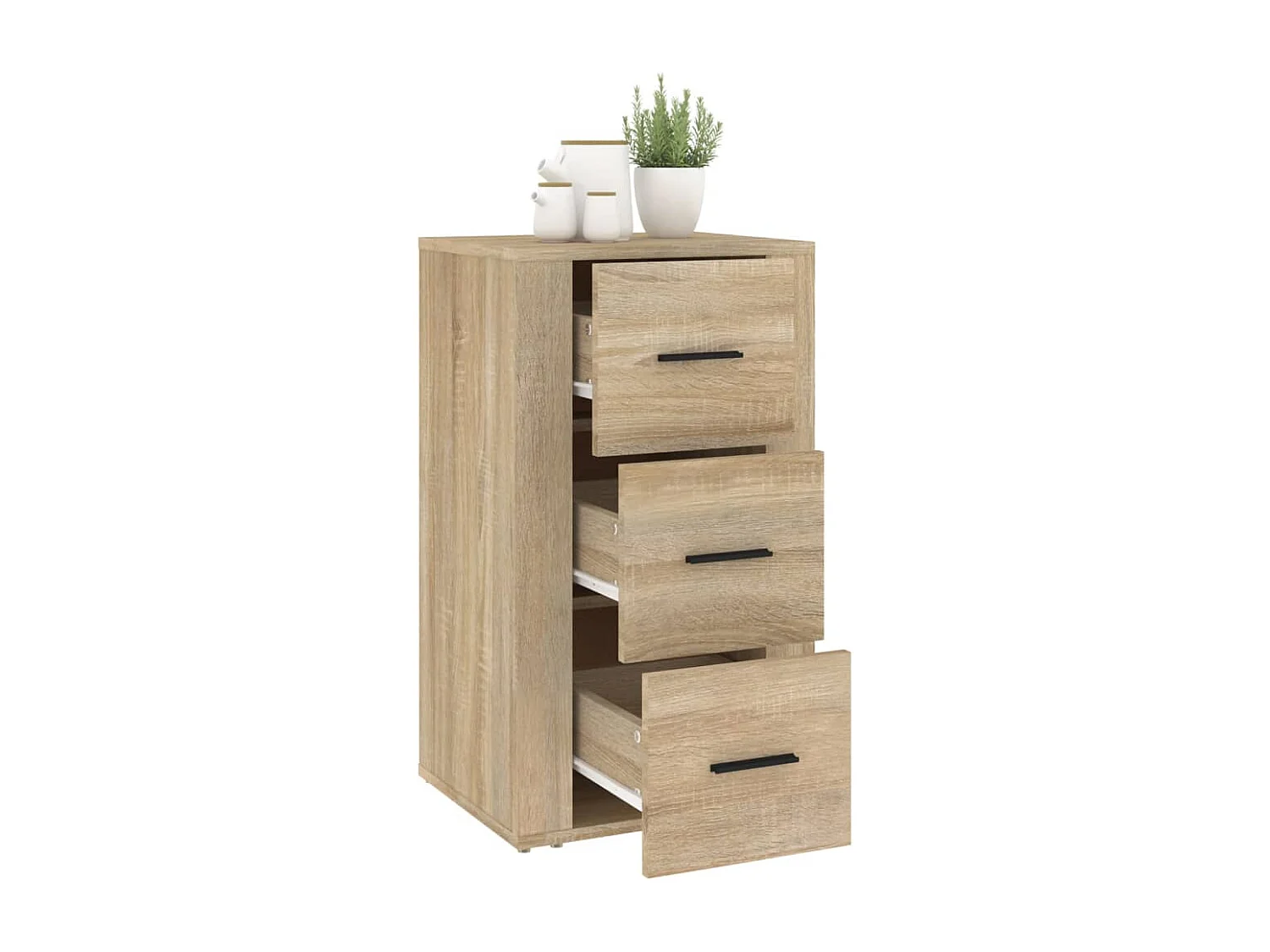 Buffet Chêne sonoma 40x33x70 cm Bois d'ingénierie