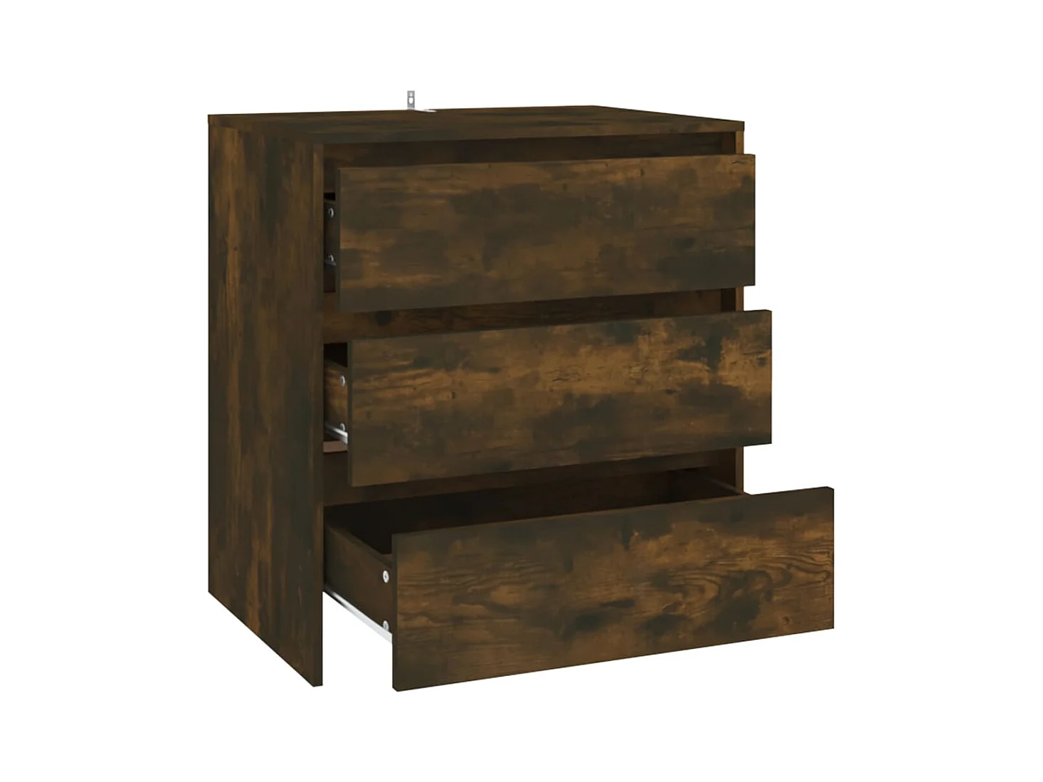 Buffet Chêne fumé 70x41x75 cm Bois d'ingénierie