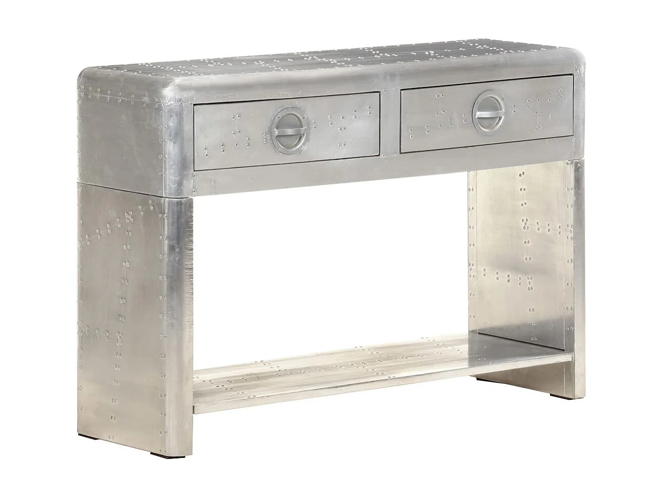 Buffet de style aviation 110x35x75 cm Métal