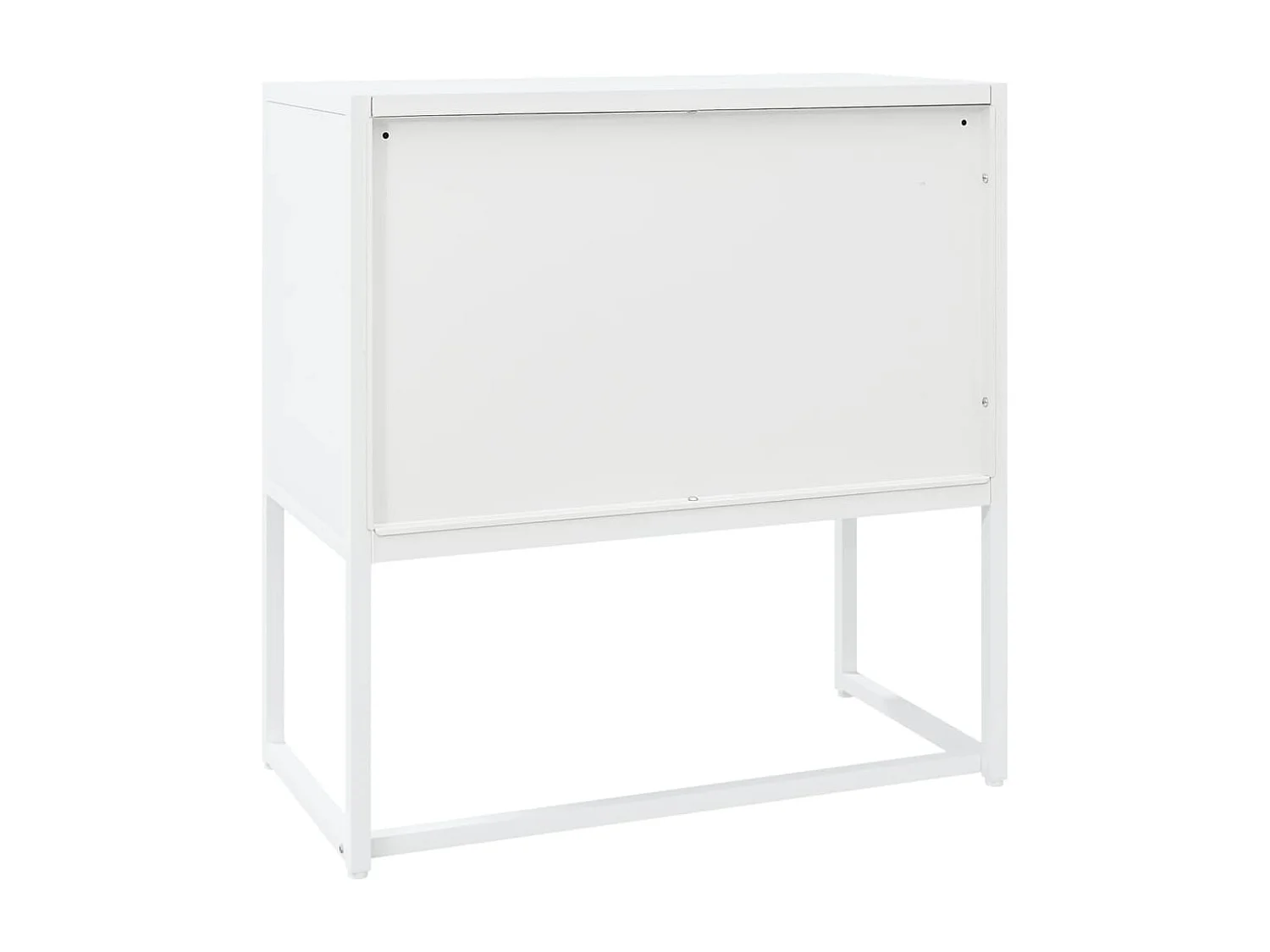 Buffet Blanc 75x35x75 cm Acier