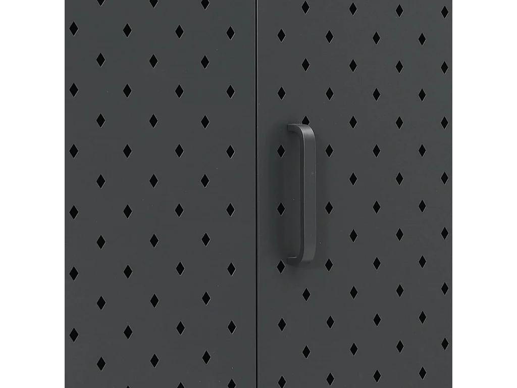 Buffet Anthracite 105x35x75 cm Acier